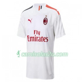 Camisolas de Futebol AC Milan Equipamento Alternativa 2019/20 Manga Curta